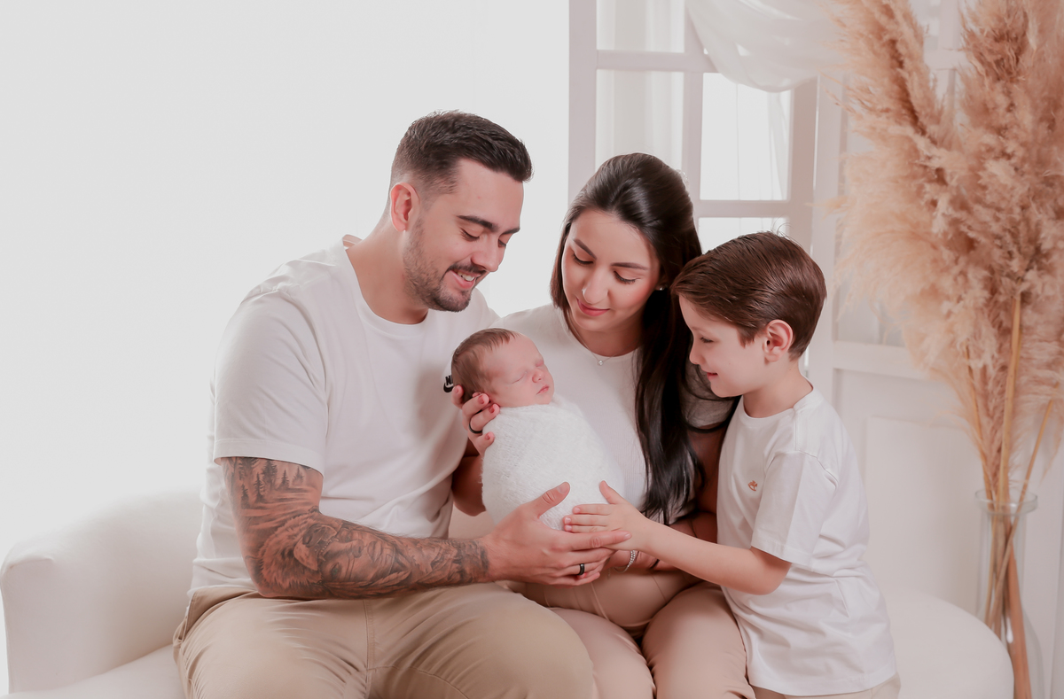 Foto newborn família 
