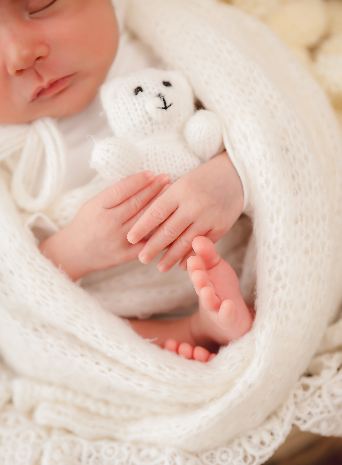 Fotos de pezinho newborn 