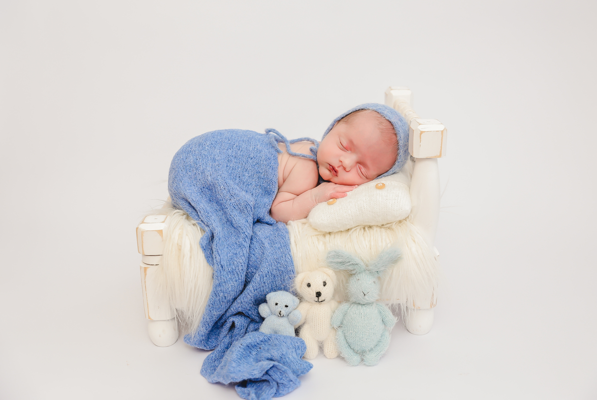 Fotografia newborn de menino Campinas 