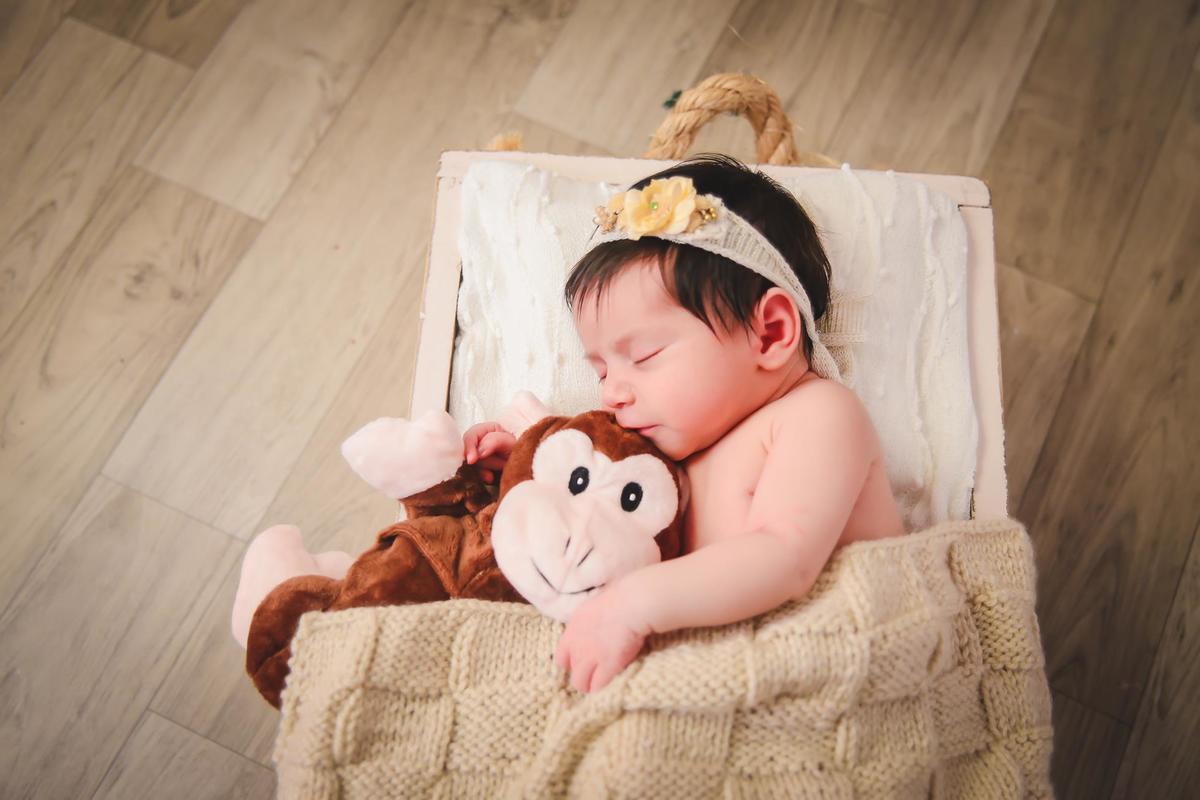 Recém-nascido dormindo