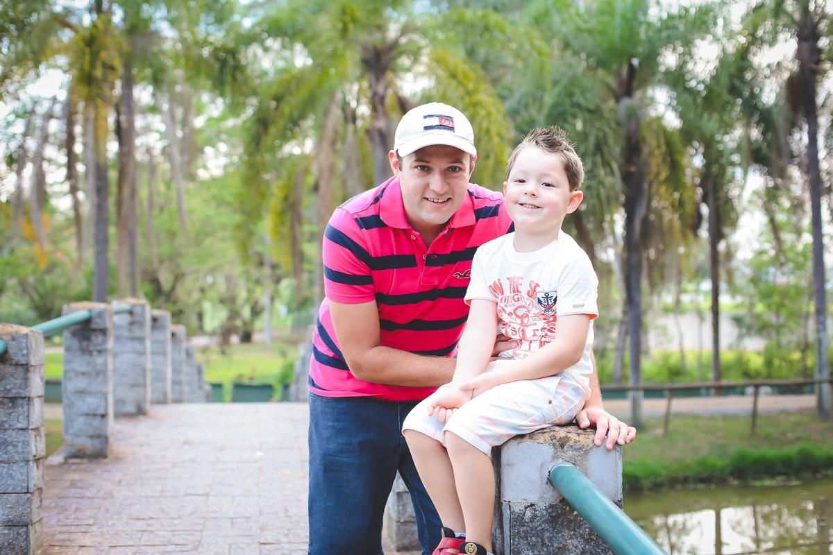 Fotografia de pai e  filho 
