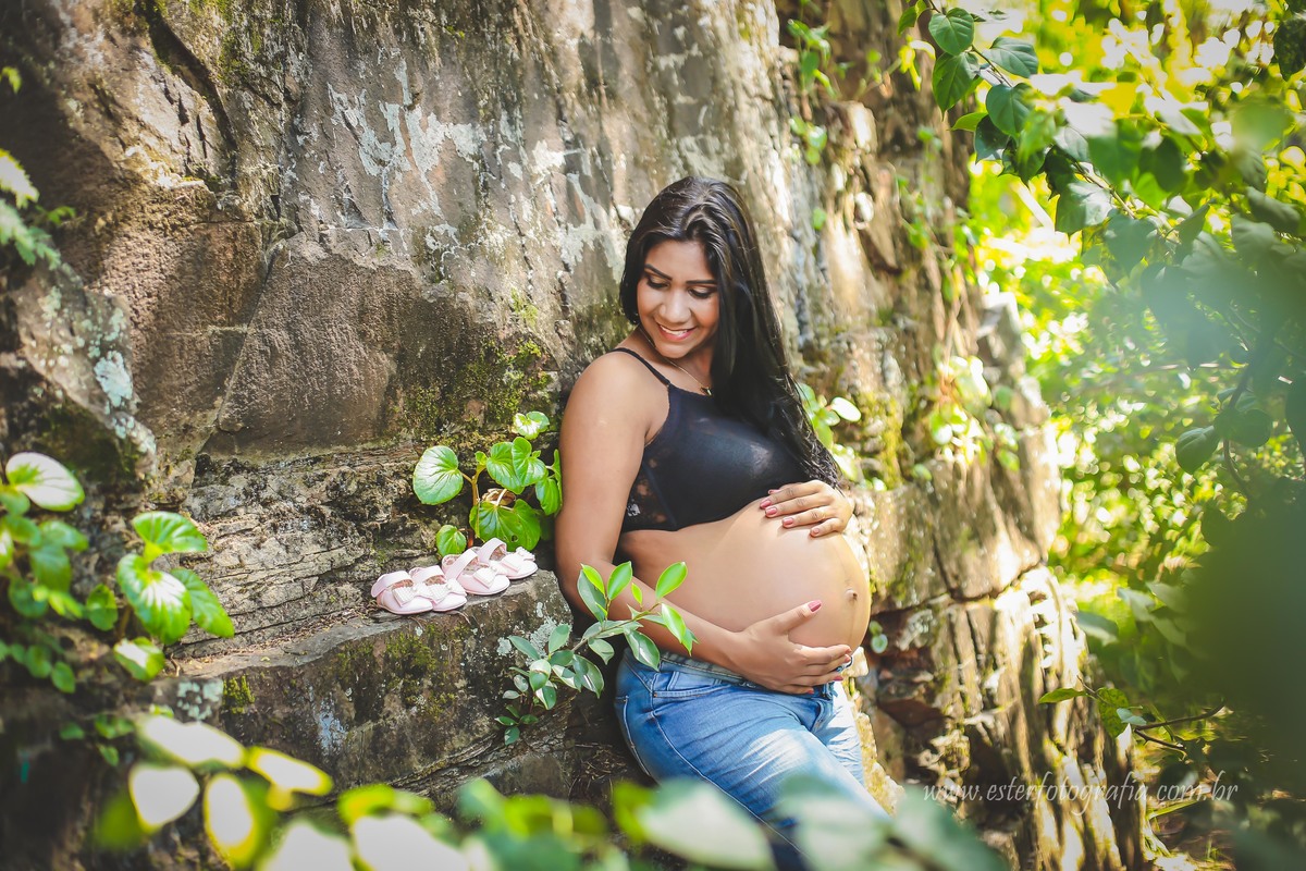Mamãe Alice esperando gêmeas 