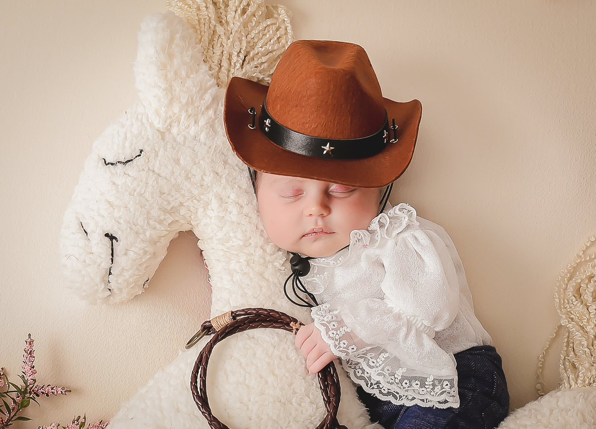 Newborn cowboy
