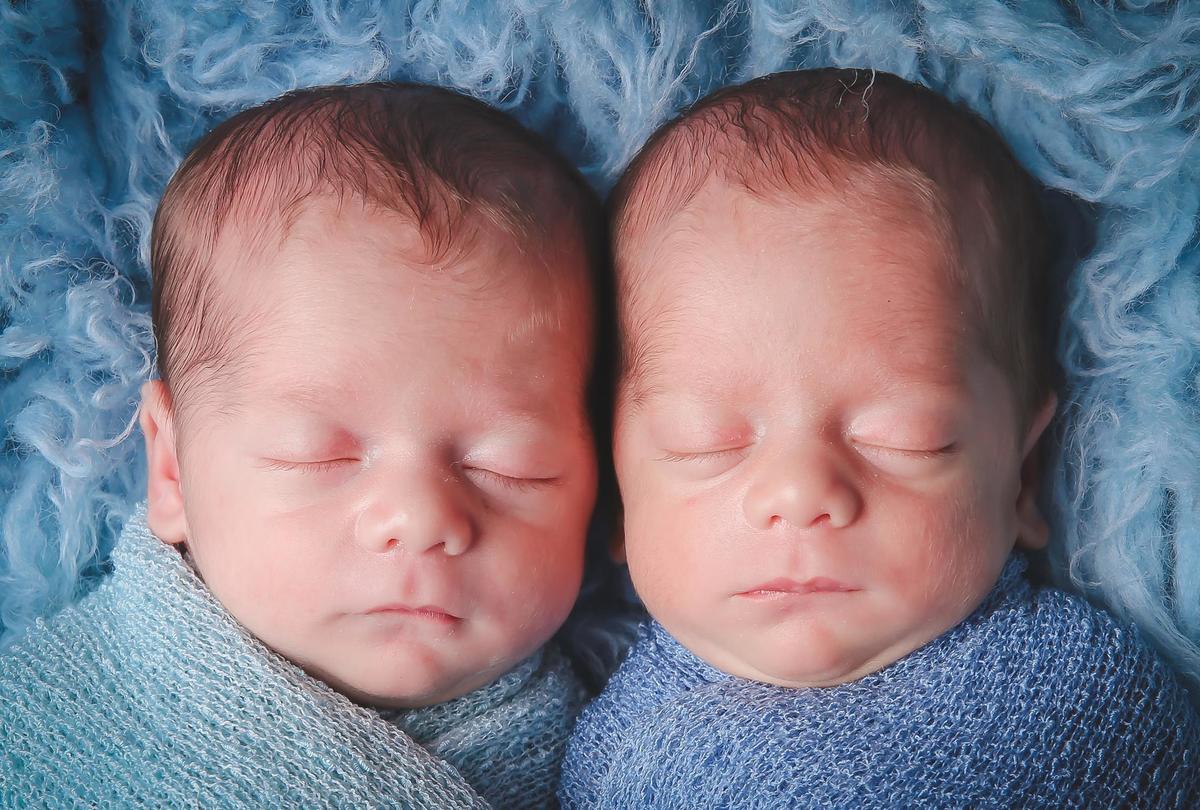 Fotografia de gêmeos  Campinas