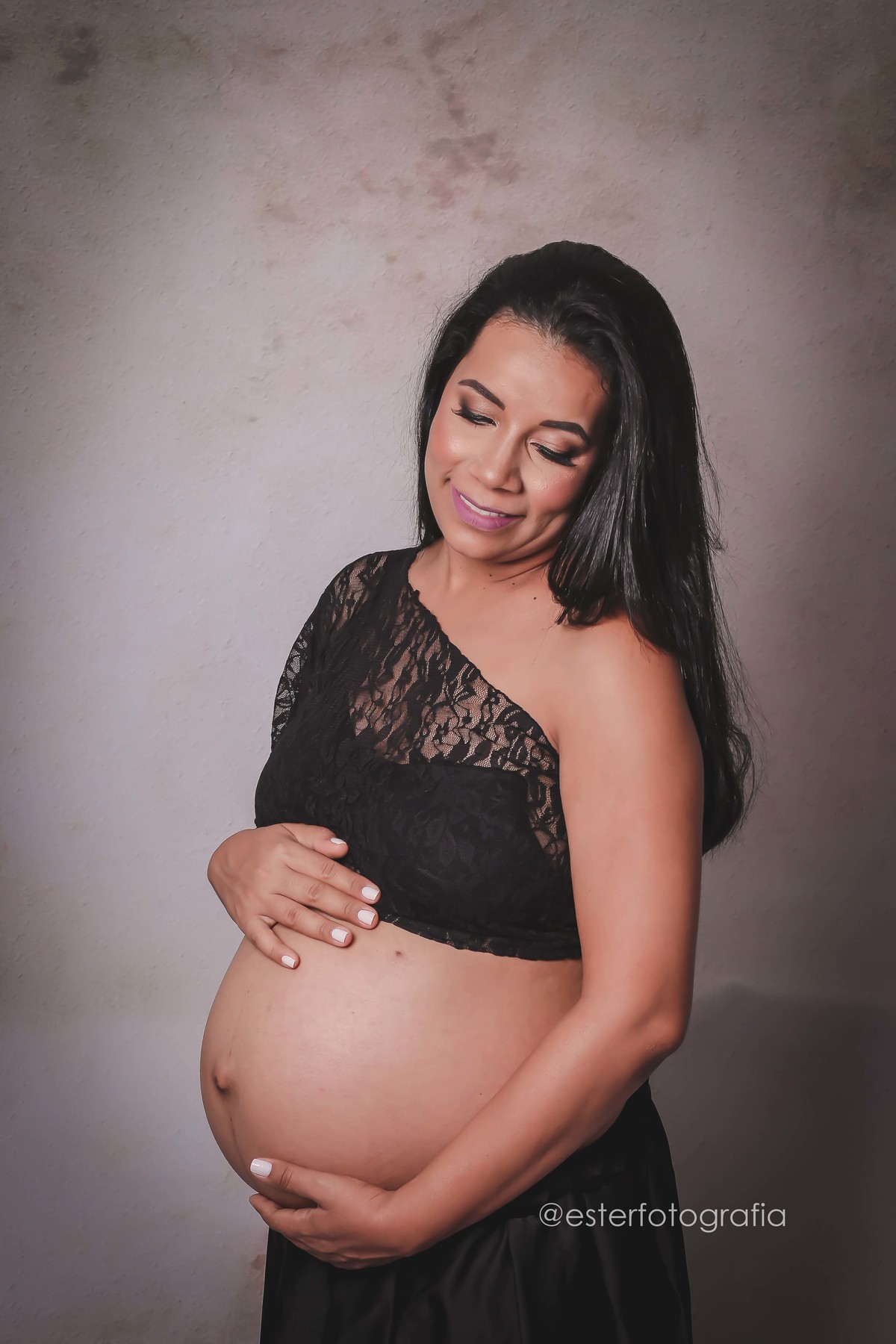 Fotografia Gestante Estúdio Campinas 