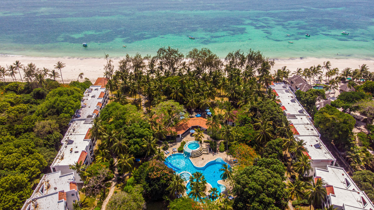 Fotografia de drone para hotéis 