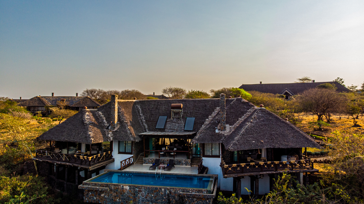 Fotografia de drone para hotéis 