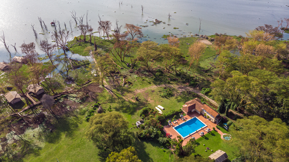 Fotografia de drone para hotéis 