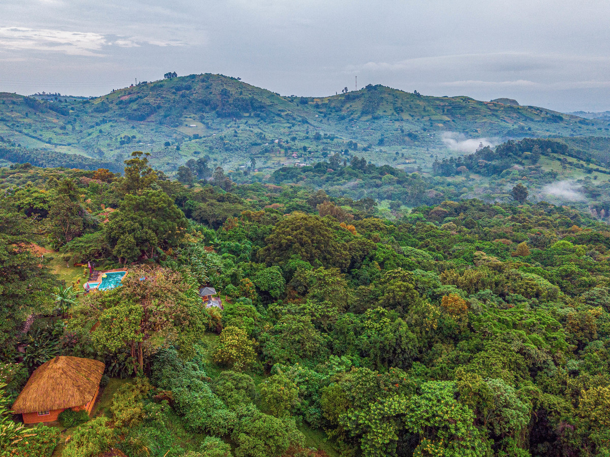 Fotografia de drone para hotéis 