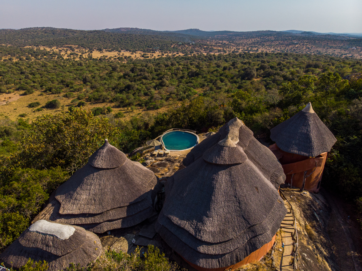 Fotografia de drone para hotéis 