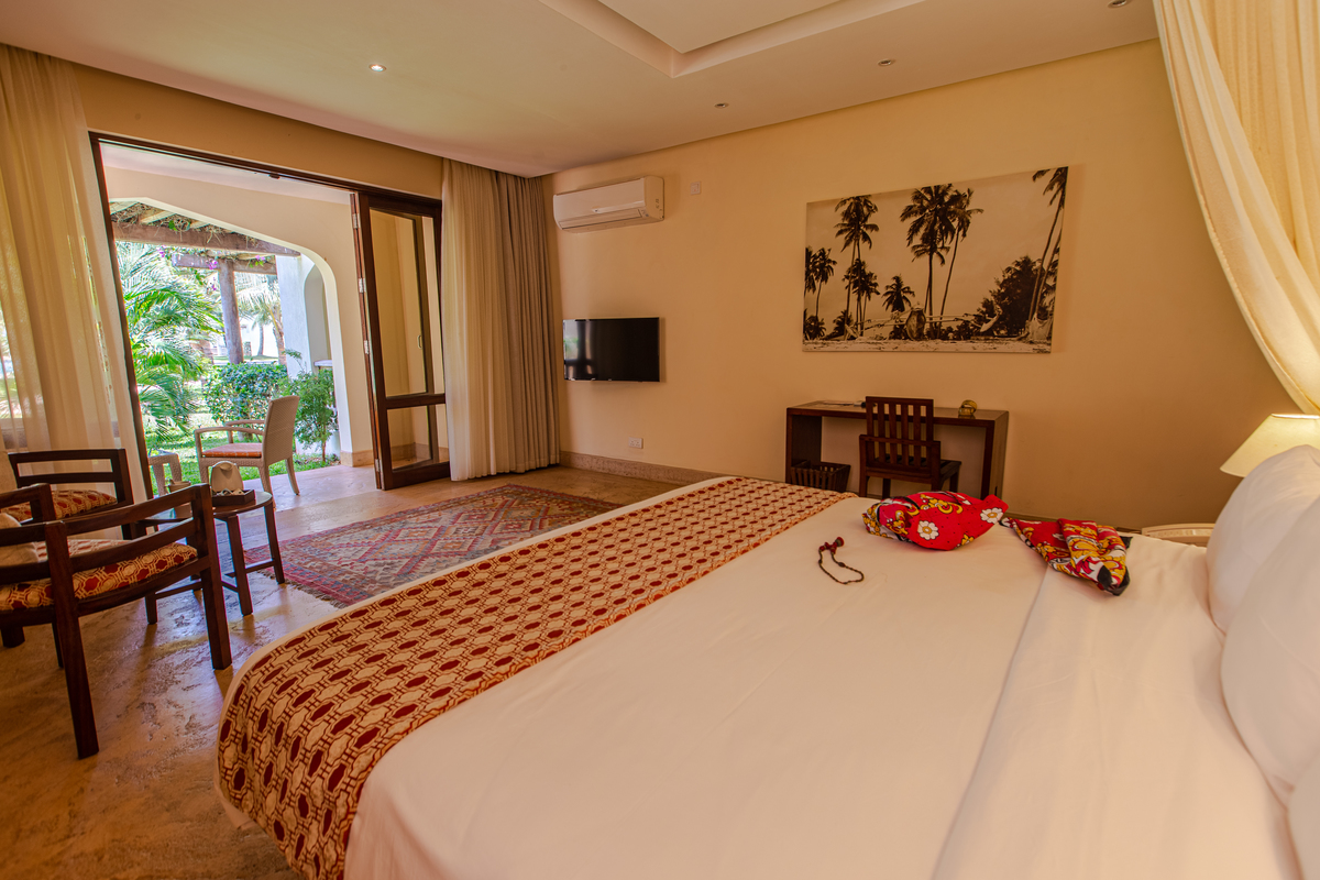 Fotografia de hotéis na praia 