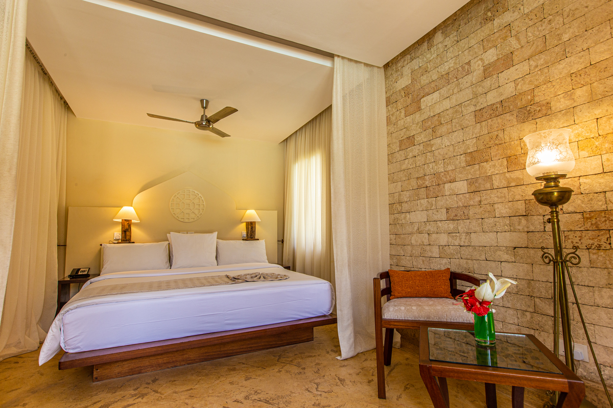 Fotografia de hotéis na praia 