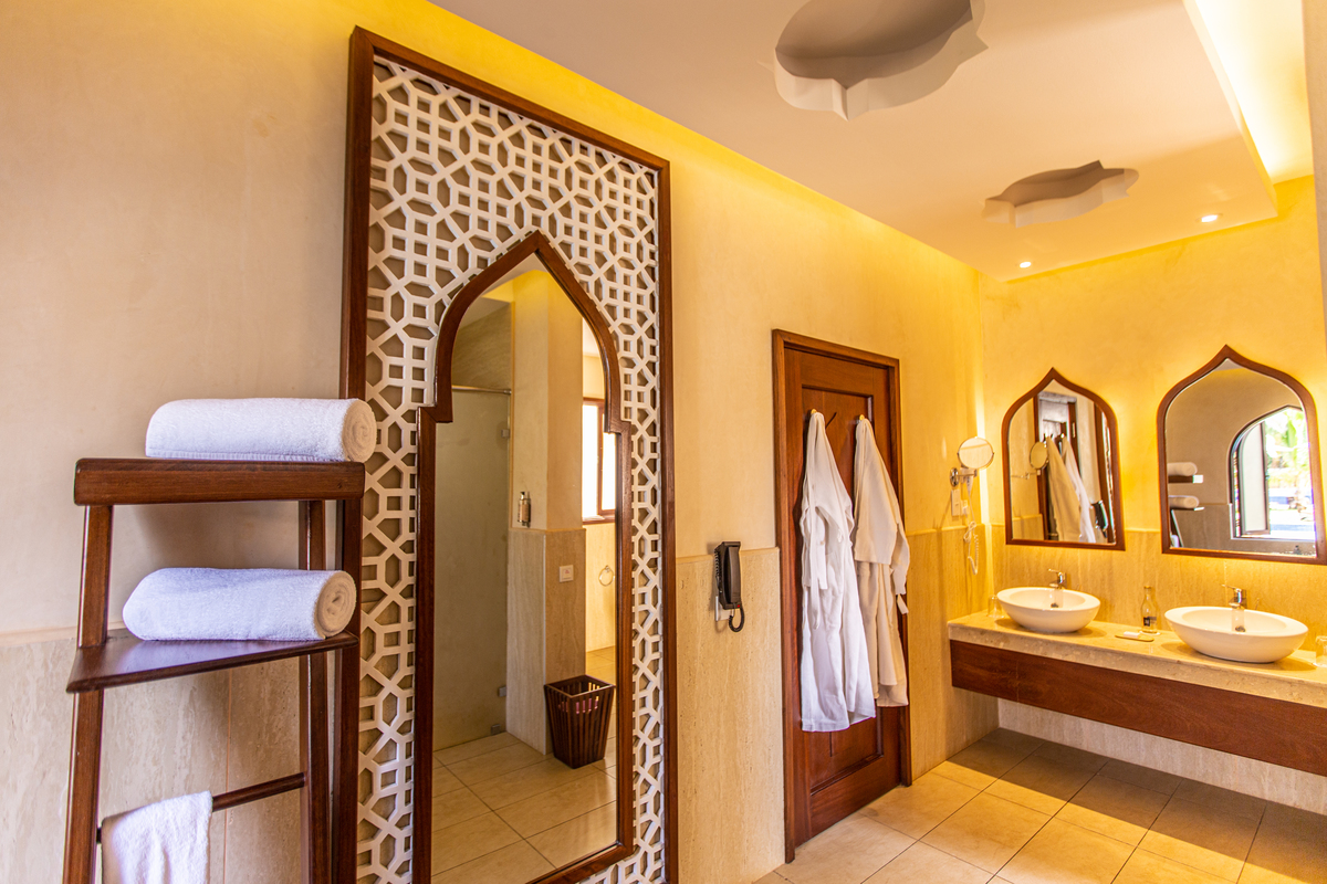 Fotografia de hotéis na praia 