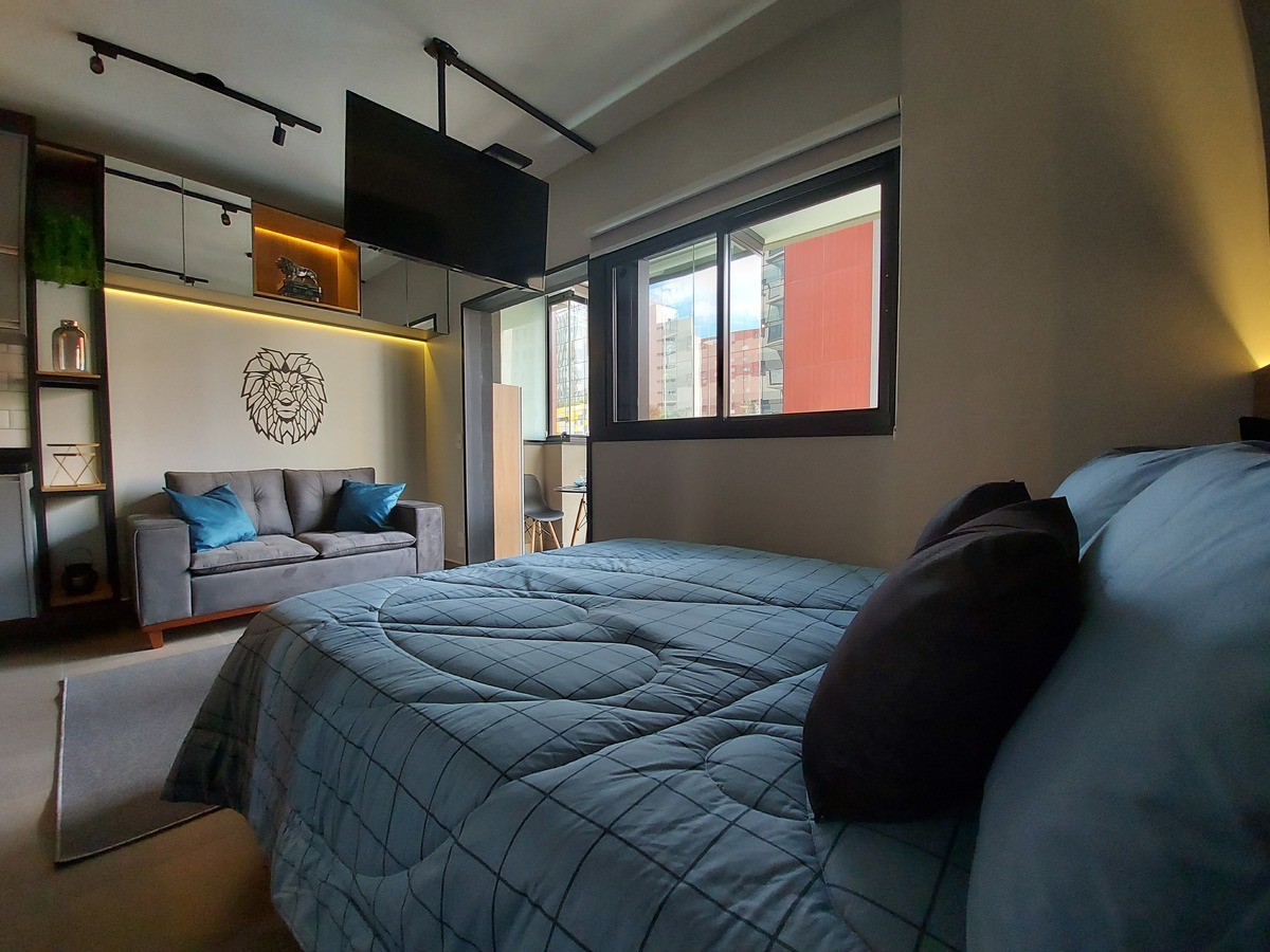 Fotografia profissional para Airbnb em Moema, São Paulo. 