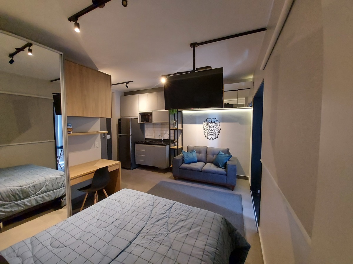 Fotografia profissional para Airbnb. Apartamento todo mobiliado. 