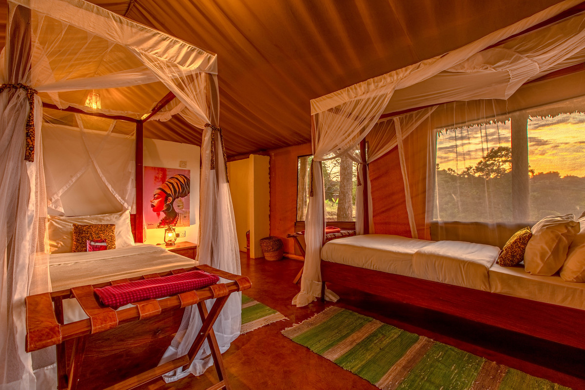 Fotos profissionais para pousadas 
Quarto triplo. 
