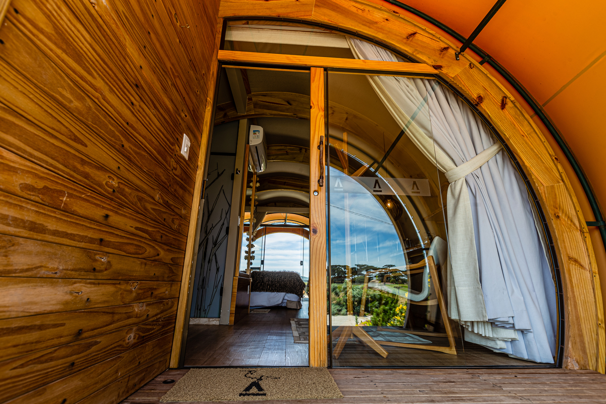 Entrada do Casulo no Parador Cambará do Sul 