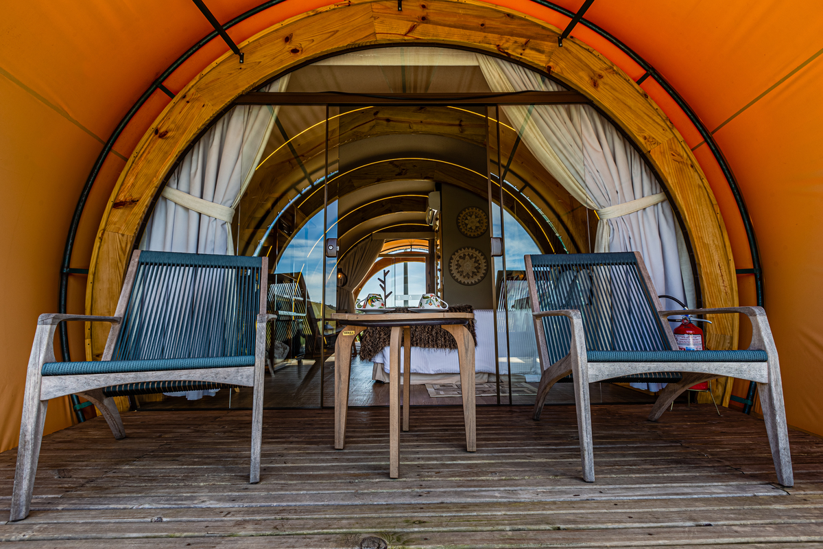 Sacada externa  no Parador Cambará do Sul 