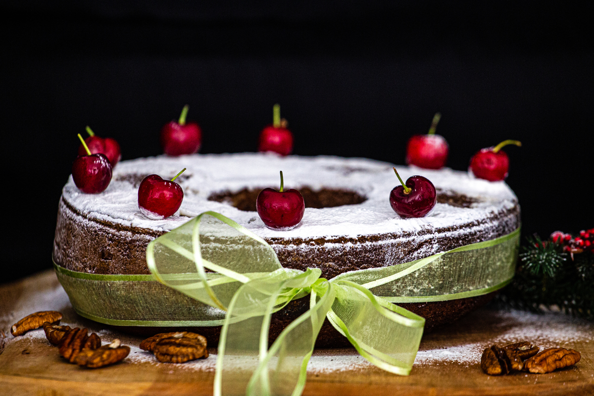 O melhor bolo de Natal de Canela. 