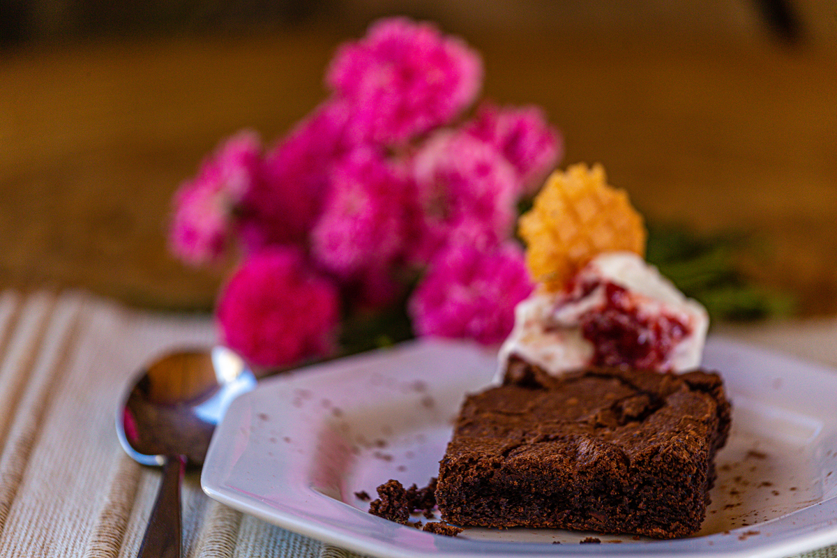 Browie com sorvete Sabores da Querência 