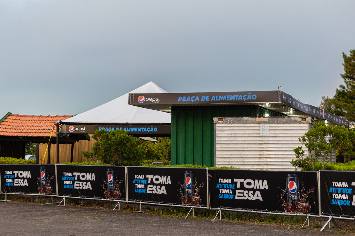 Instalações da Pepsi em Gramado. 