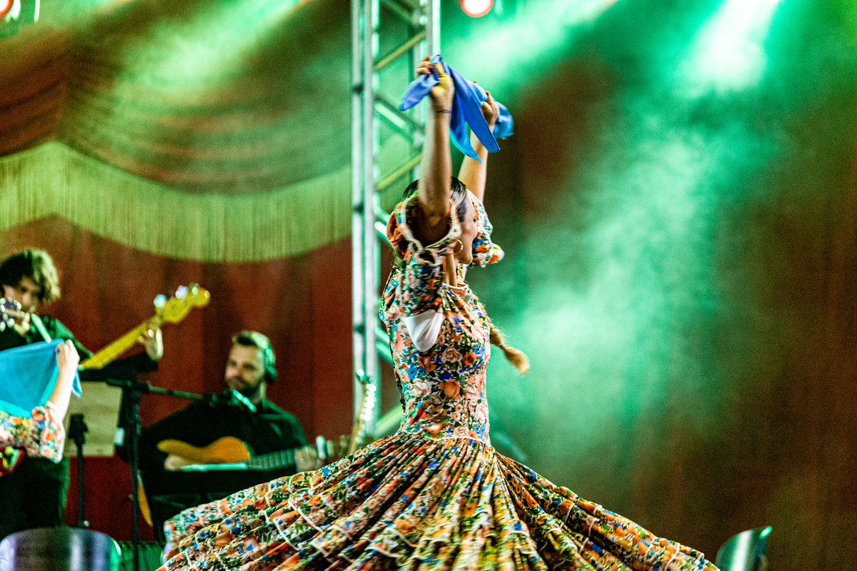 Dançarina do Bailado Gaúcho