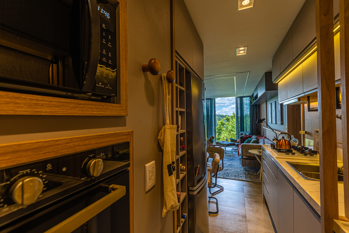 Fotografia profissional para Imobiliárias Gramado. Cozinha. 
