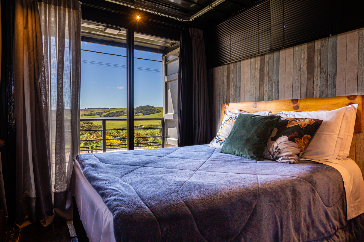 Hospedagem em Cambara do Sul. Cambara Containers.  Conforto no Cambara Container