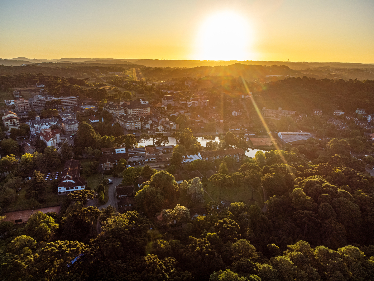 Grande Hotel Canela, o melhor Hotel de Canela. Area verde do Hotel Canela.