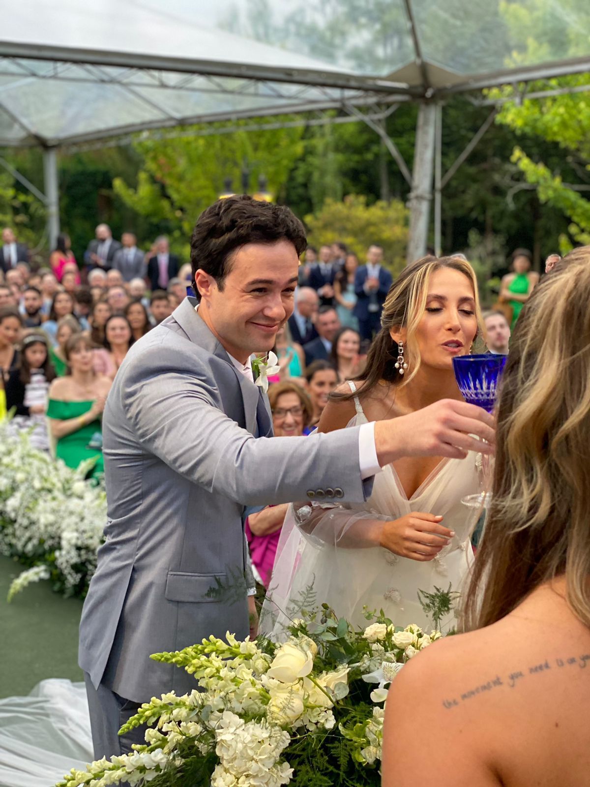 Fotografia de casamento em Gramado, Casa Wilfrido. Celebração
