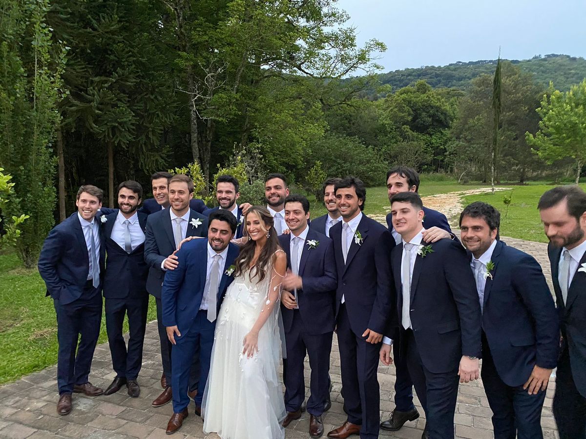 Fotografia de casamento em Gramado, Casa Wilfrido.Padrinhos