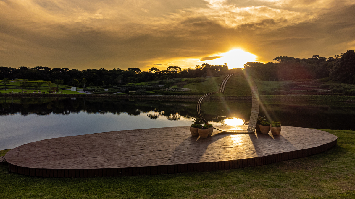 O amor esta no ar. Jardim do Mátria parque de Flores. 