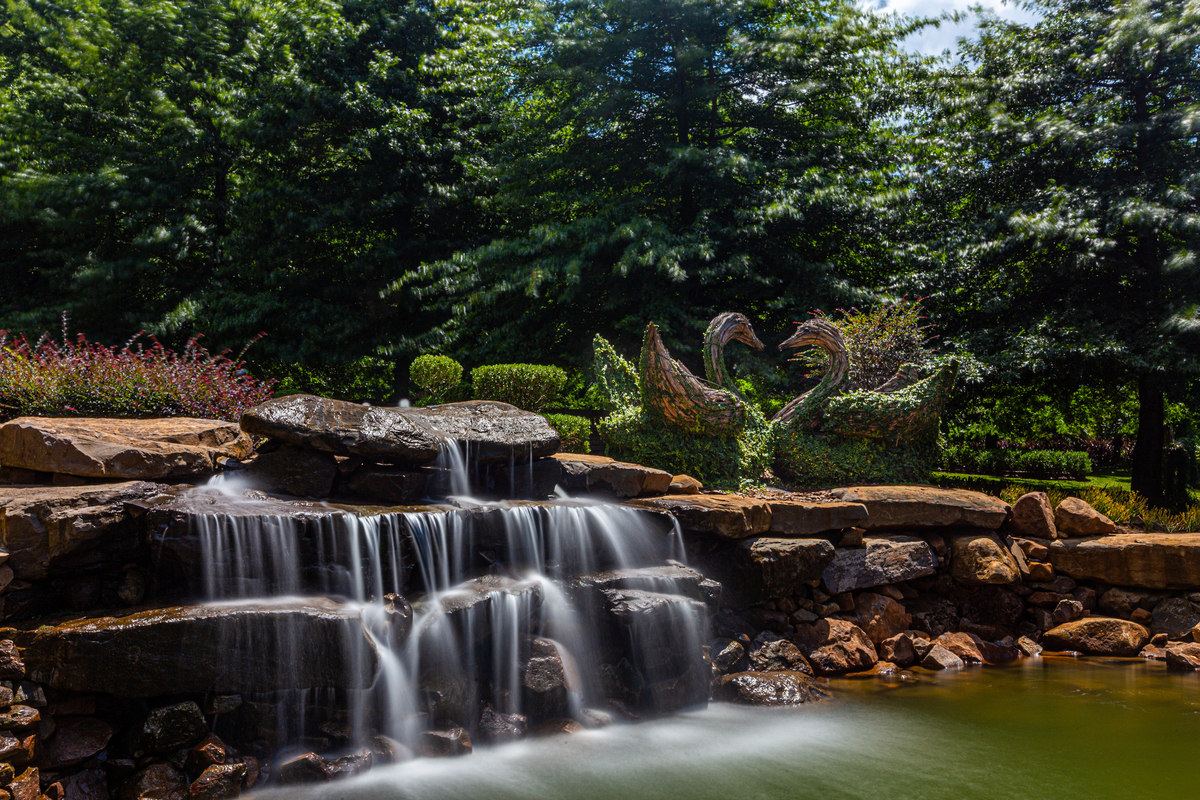 bela paisagem no Garden Park em Gramado 