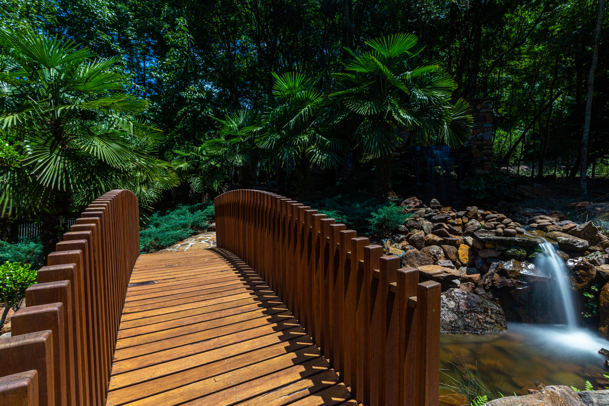 Ponte no Garden Park em Gramado 