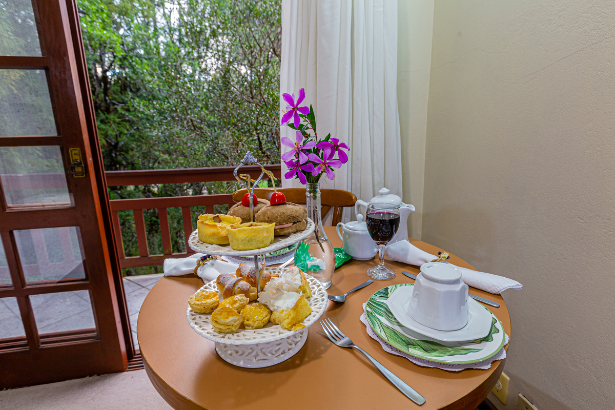 Que delicia de comida  na Pousada Bosque Canela. 