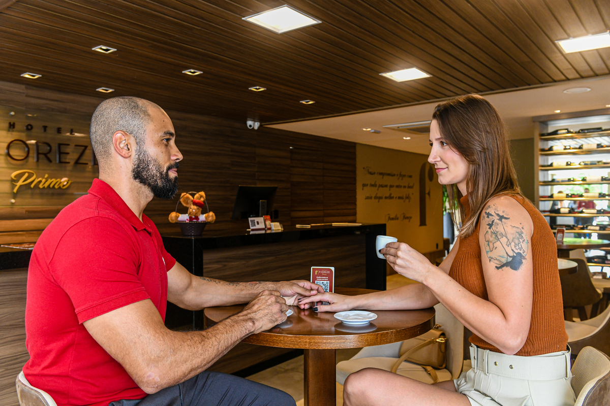 O melhor chocolate quente de Gramado no Hotel Fioreze Primo. 