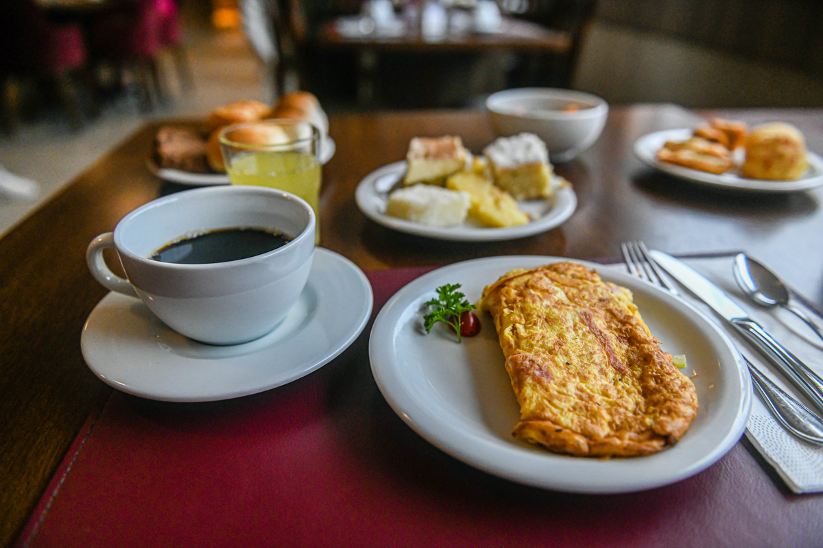 Café da manha dos campeões em Gramado 