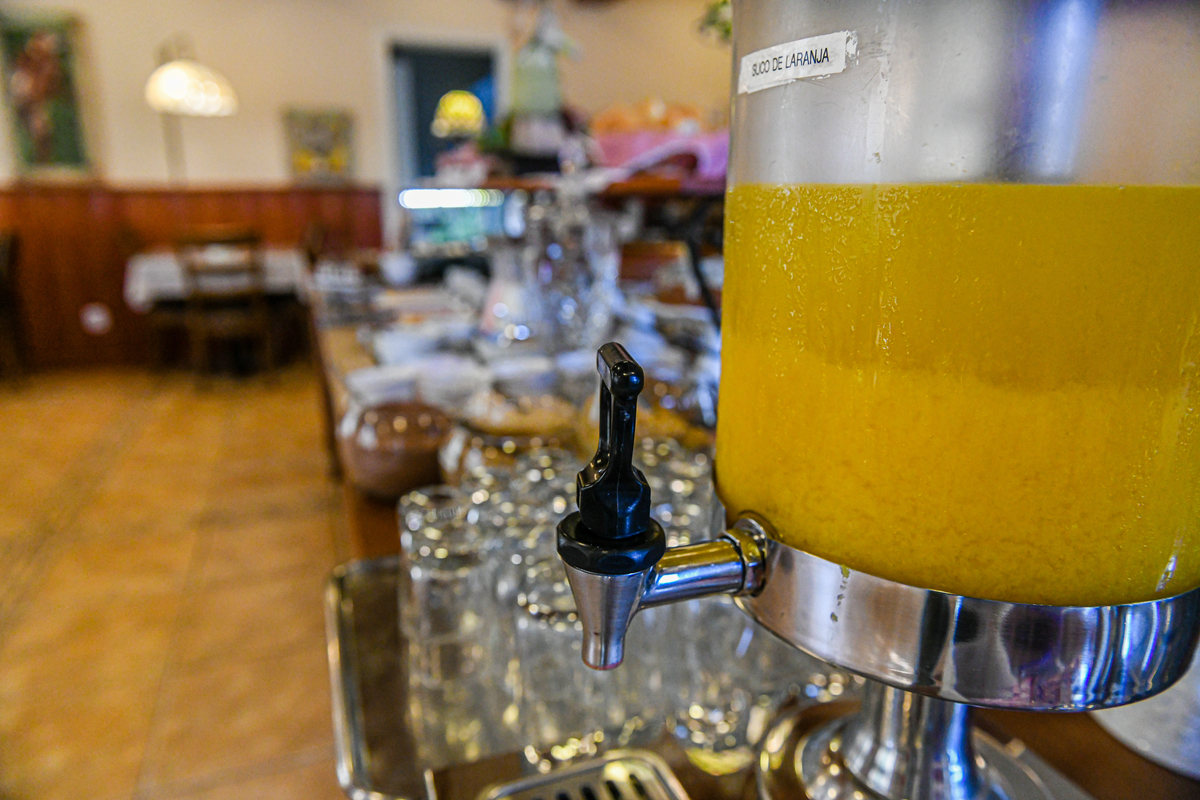 Detalhes do Café da manha Hotel no Kaster Gramado