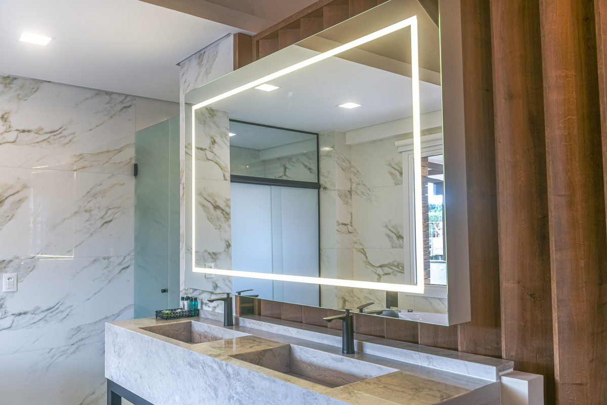 Belo espelho em Gramado 