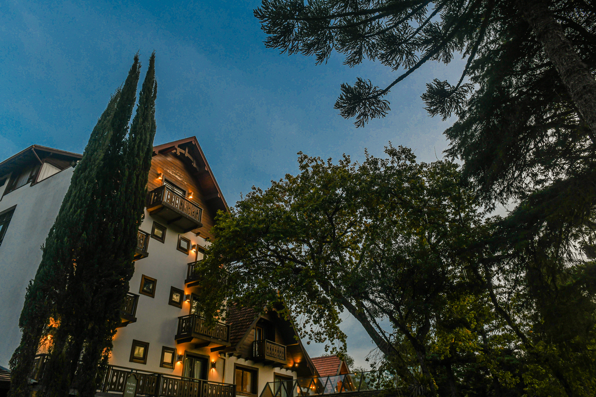 Hotel Bavária em Gramado. 