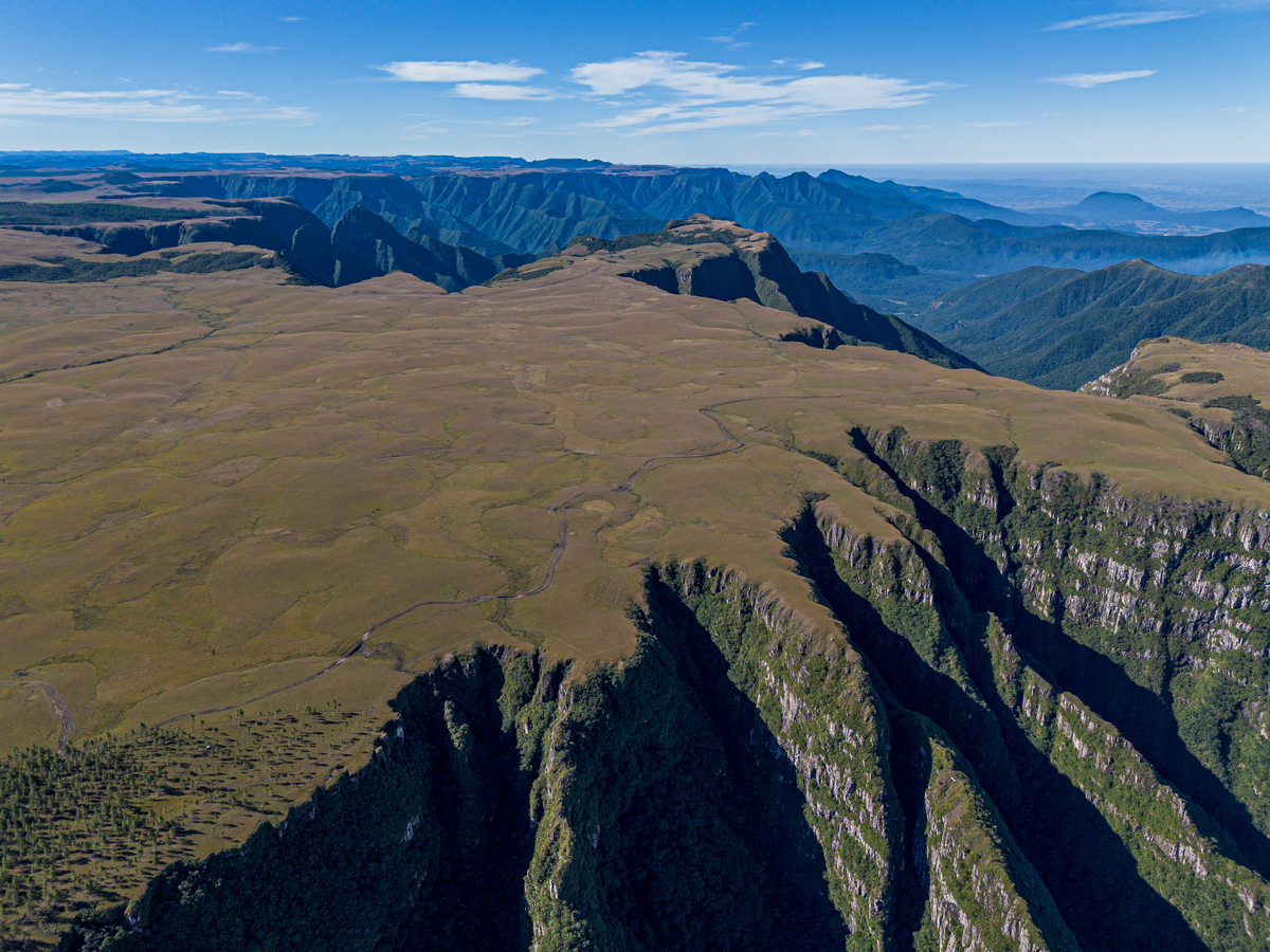 Belezas do Rio Grande do Sul. Cânion Boa vista em São Jose dos Ausentes 