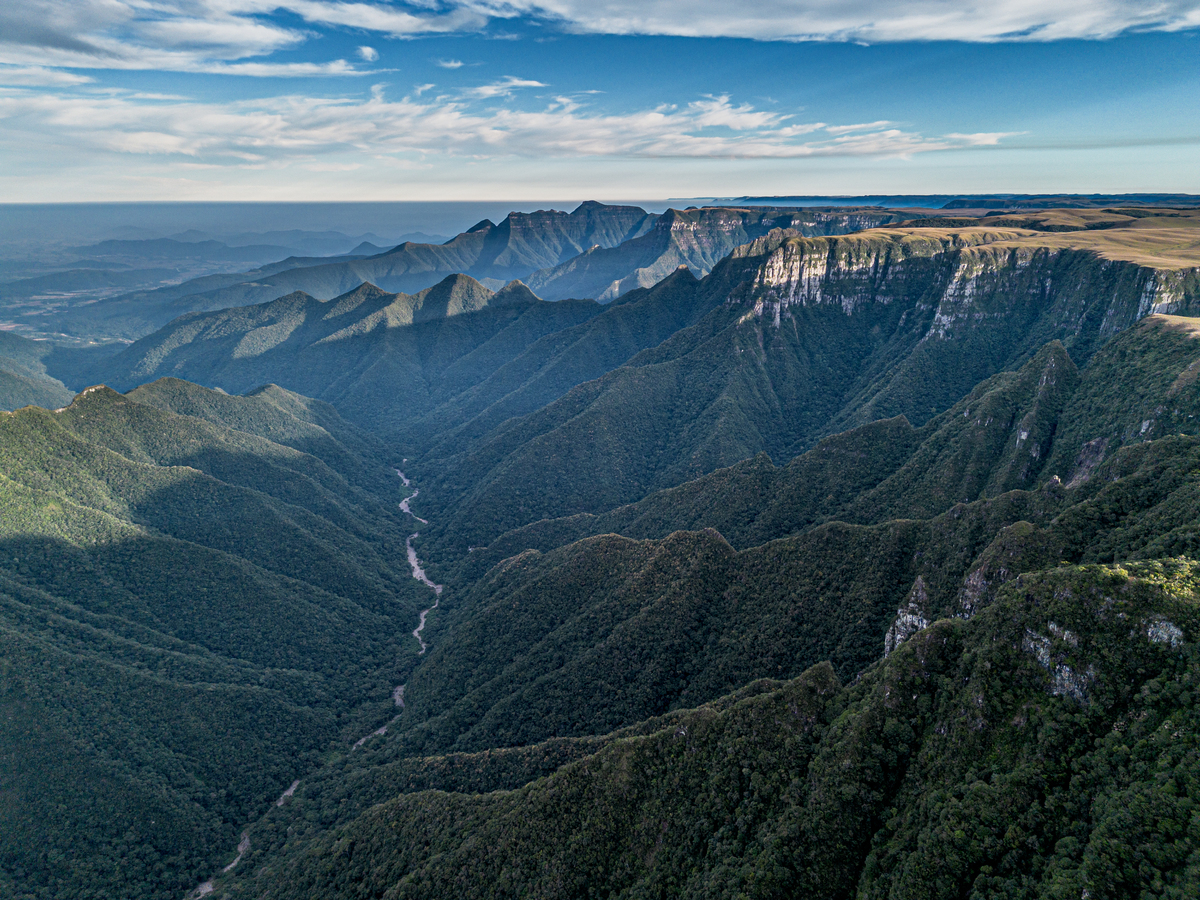 Toda a beleza do cânion Montenegro.
