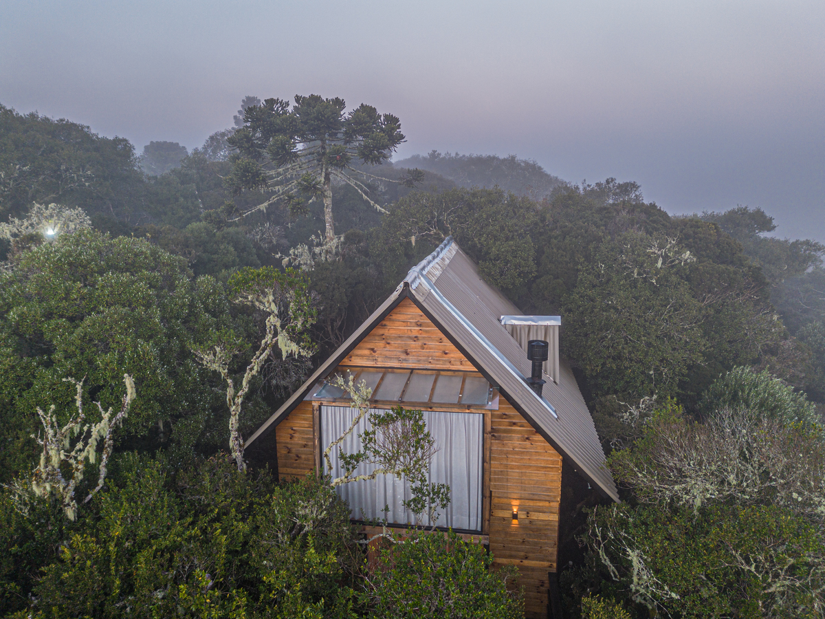 cabana no frio de São Jose dos Ausentes 