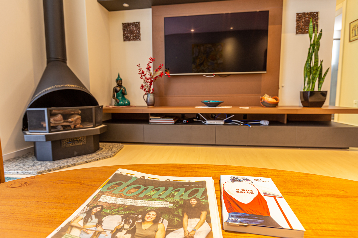 Detalhes de um apartamento em Canela. 