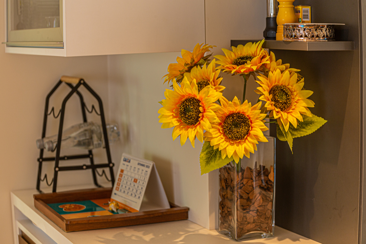 Flores na cidade de Canela 