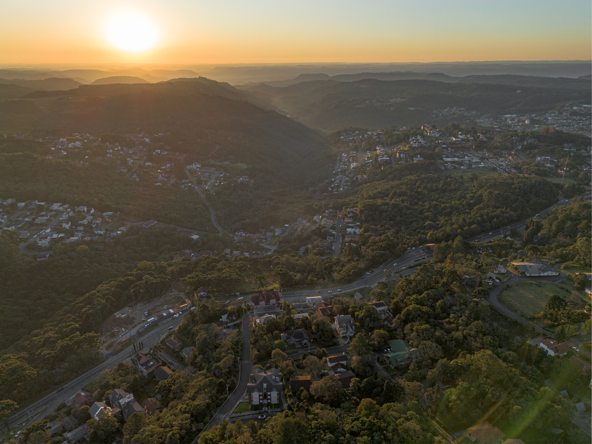 Melhor por do sol de Gramado