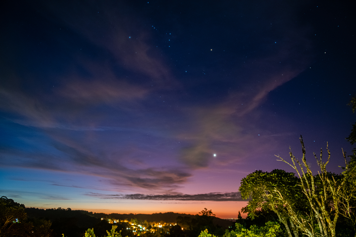 Vista do melhor apartamento de Gramado 