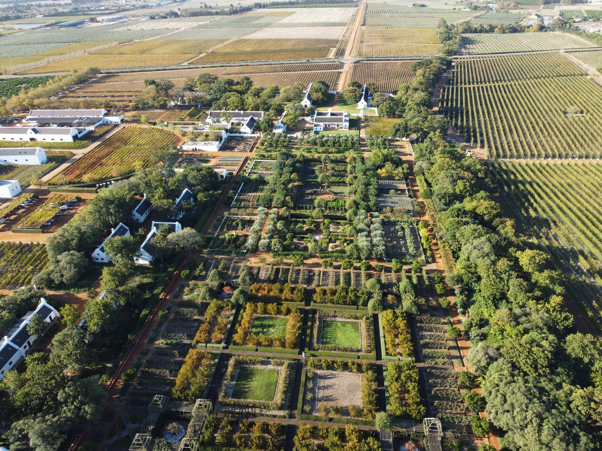 Labirintos em  Stellenbosch: