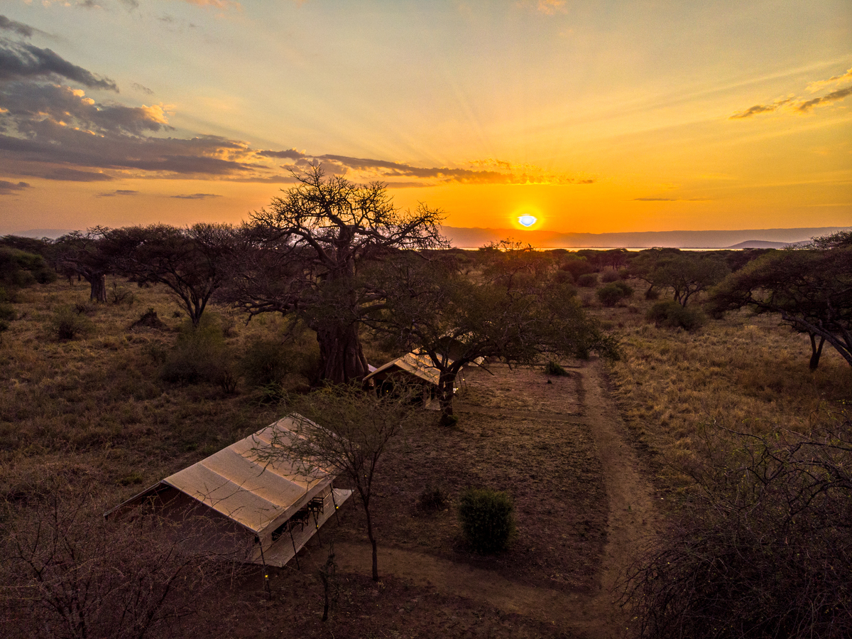 AMAZING HOTEL IN TANZANIA TARANGIRE BAOBAB TENTED CAMP