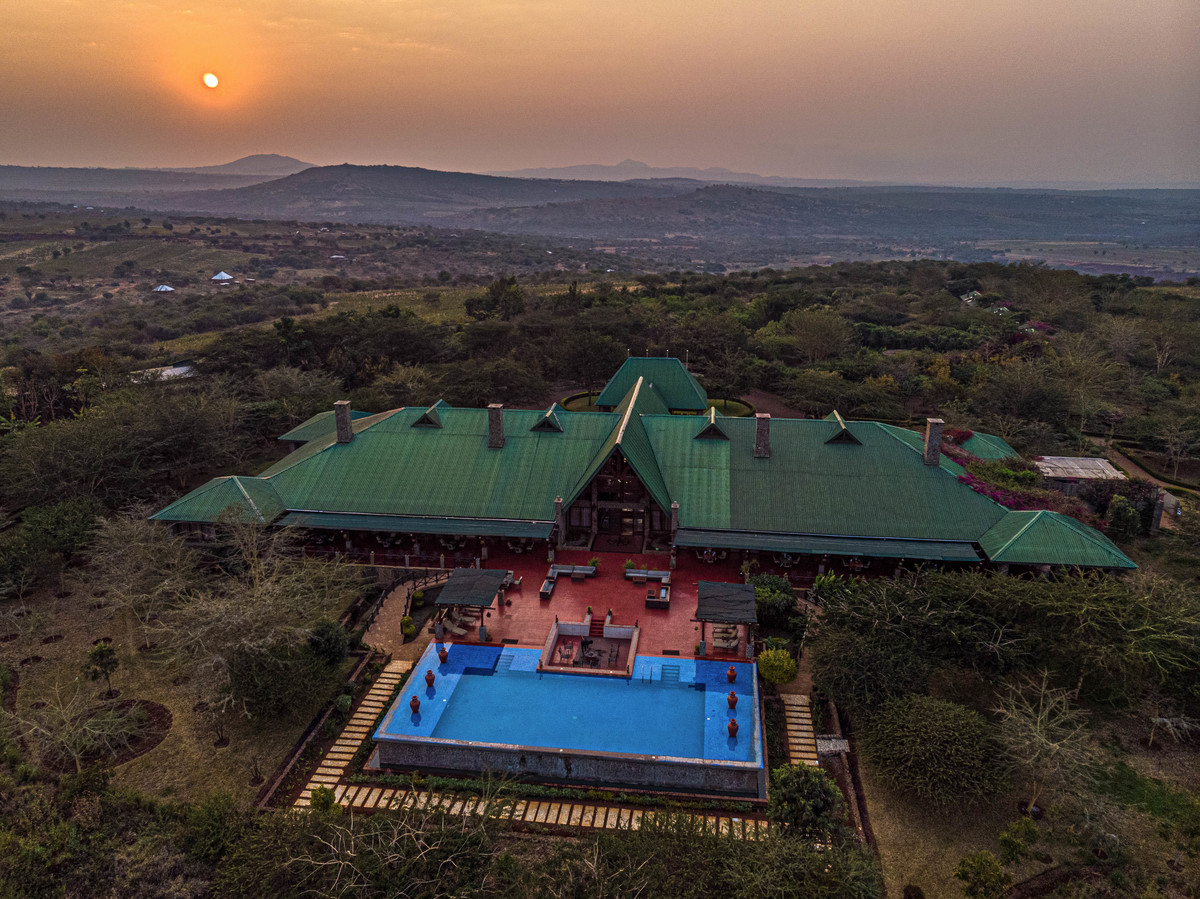 Oldeani Mountain and the Ngorongoro Crater Rim